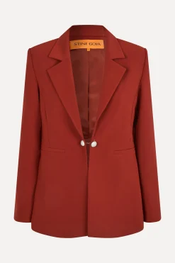 STINE GOYA Classic Fit Blazer - Bordeaux Store