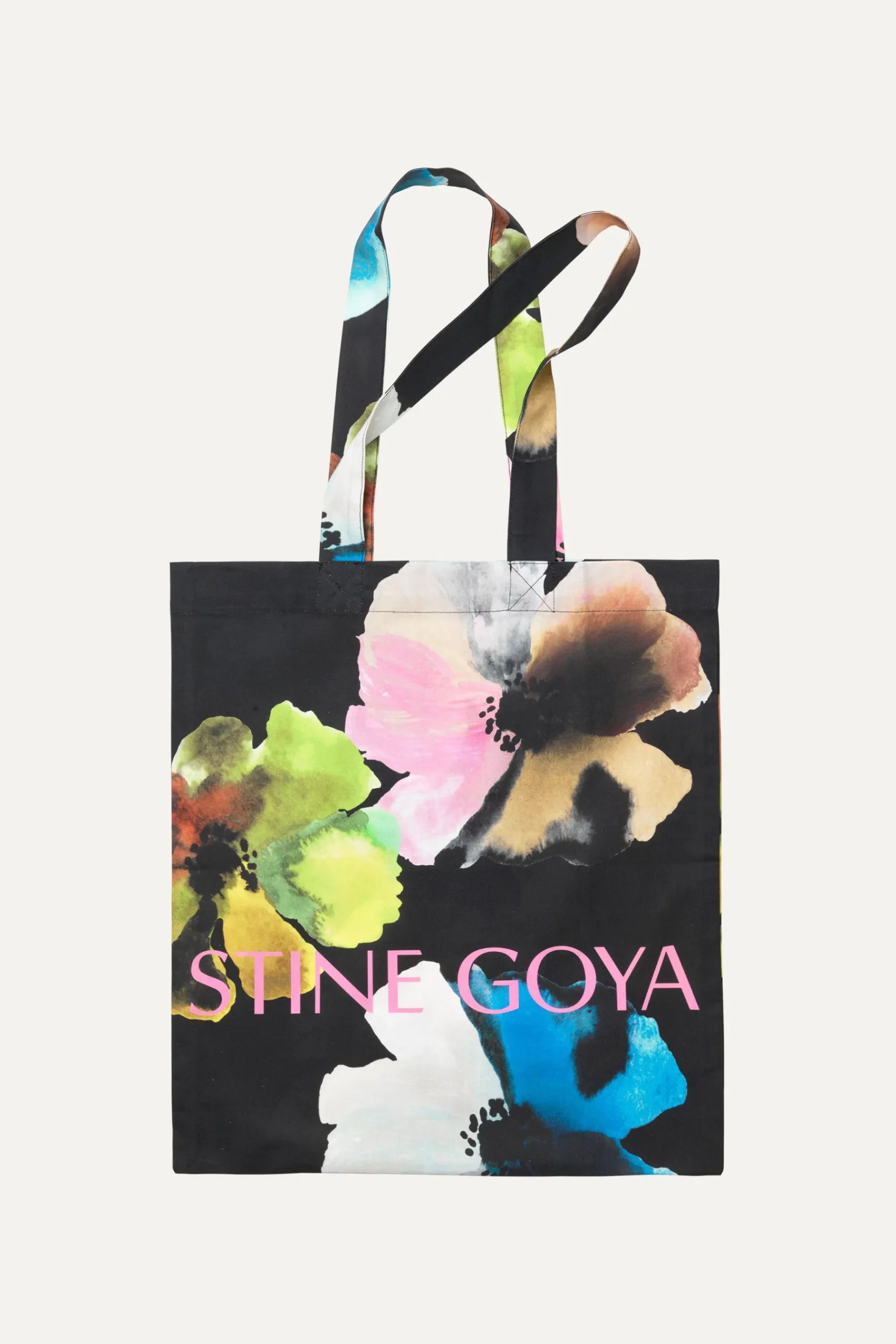 STINE GOYA Cotton Tote - Watercolor Bloom WatercolorBloom Flash Sale