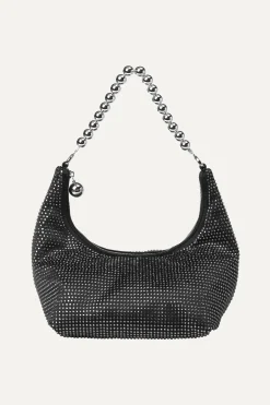 STINE GOYA Crystalized Pyramid Pouch - Black Hot