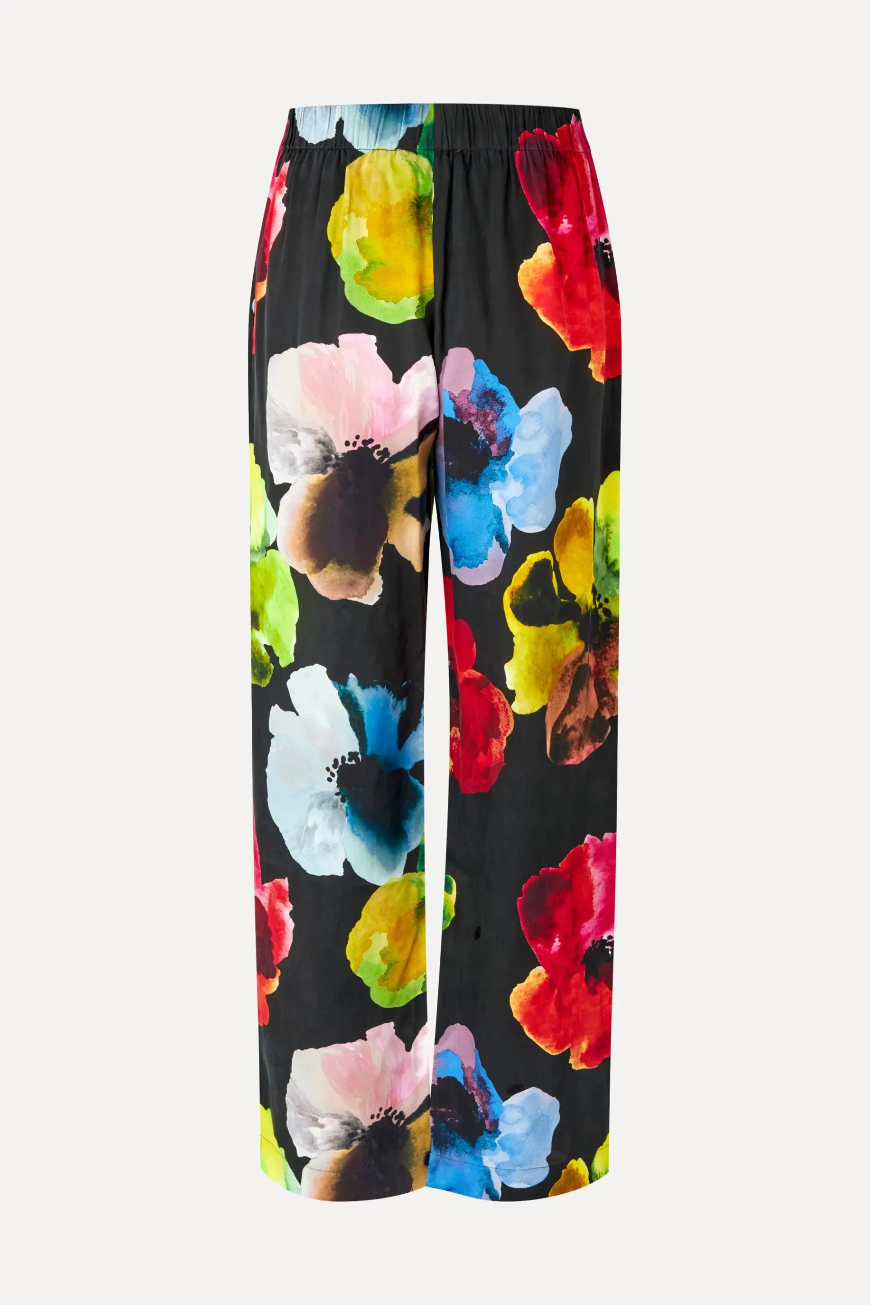 STINE GOYA Elasticated Long Pants - Watercolor Bloom WatercolorBloom Clearance