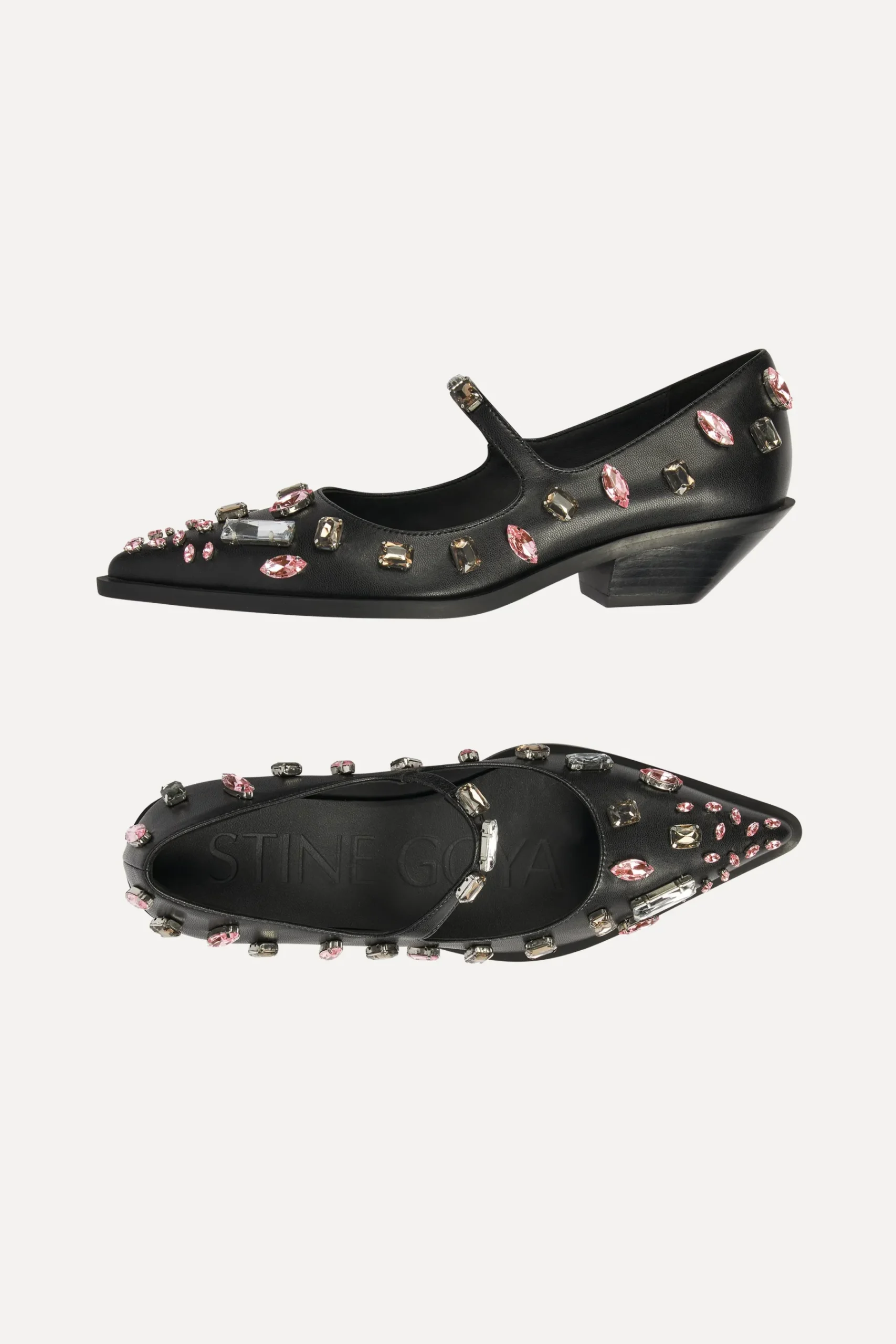 STINE GOYA Embellished Mary Jane - Black Outlet