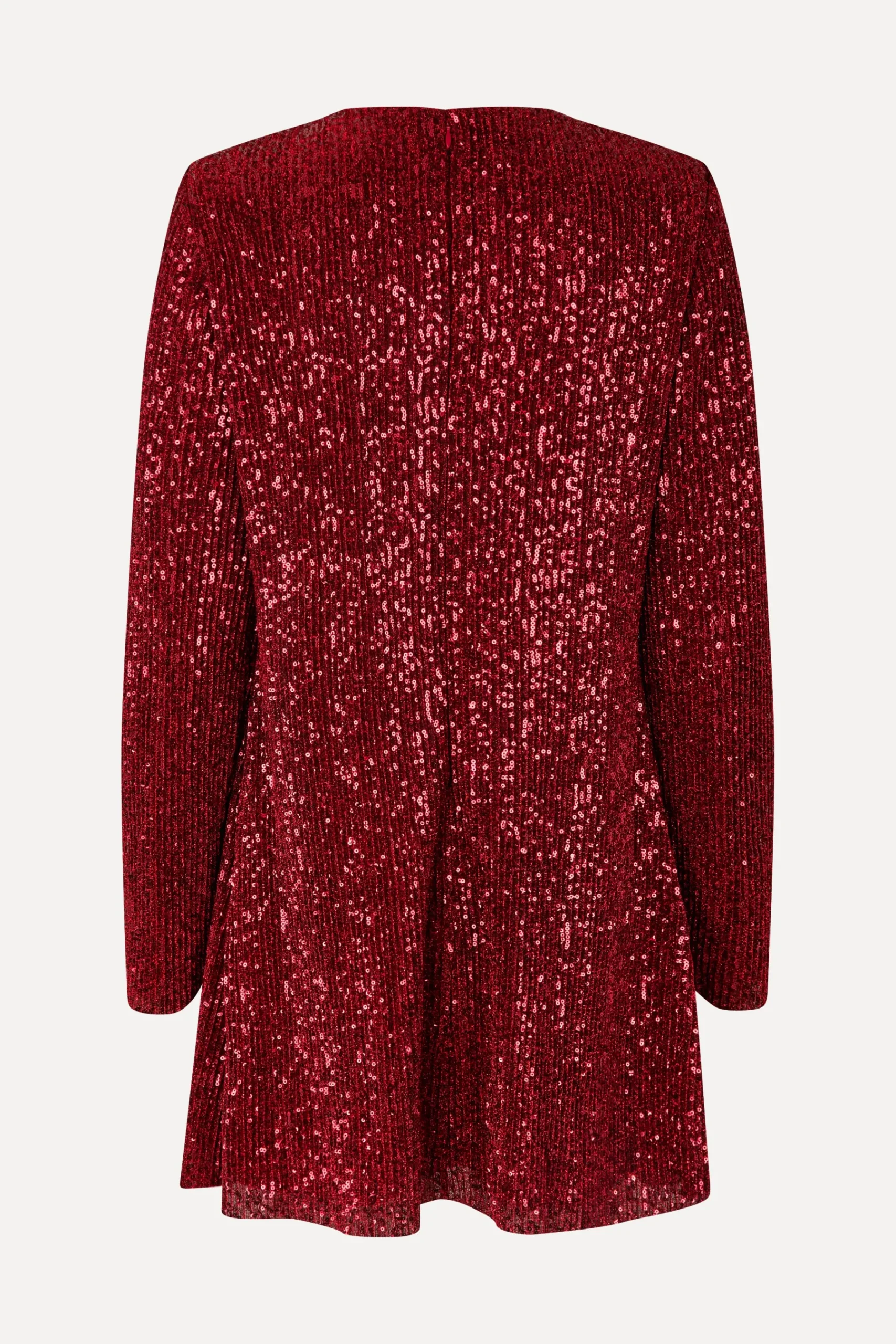 STINE GOYA Fluid Short Dress - Bordeaux Discount