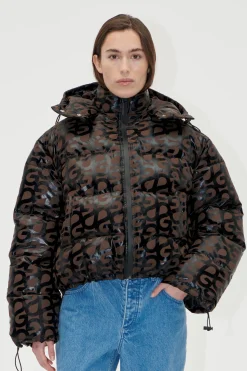 STINE GOYA Hooded Long Sleeve Puffer - SG Logo SGLogo Shop