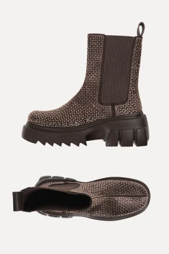 STINE GOYA Hybrid Crystalized Wedge - Chocolate Store