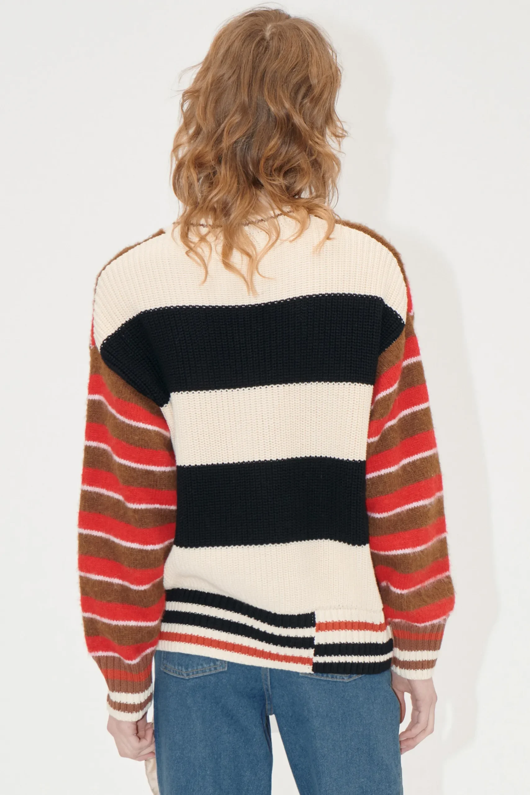 STINE GOYA Hybrid Stripe Sweater - Hybrid Stripe HybridStripe New