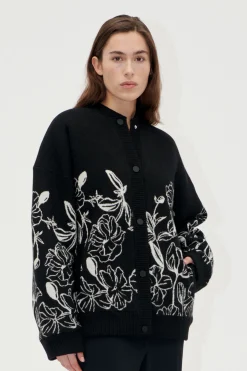 STINE GOYA Long Sleeve Cardigan - Eccentric Floral EccentricFloral Sale