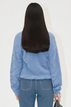 STINE GOYA Long Sleeve Cardigan - Infinity Blue InfinityBlue Shop