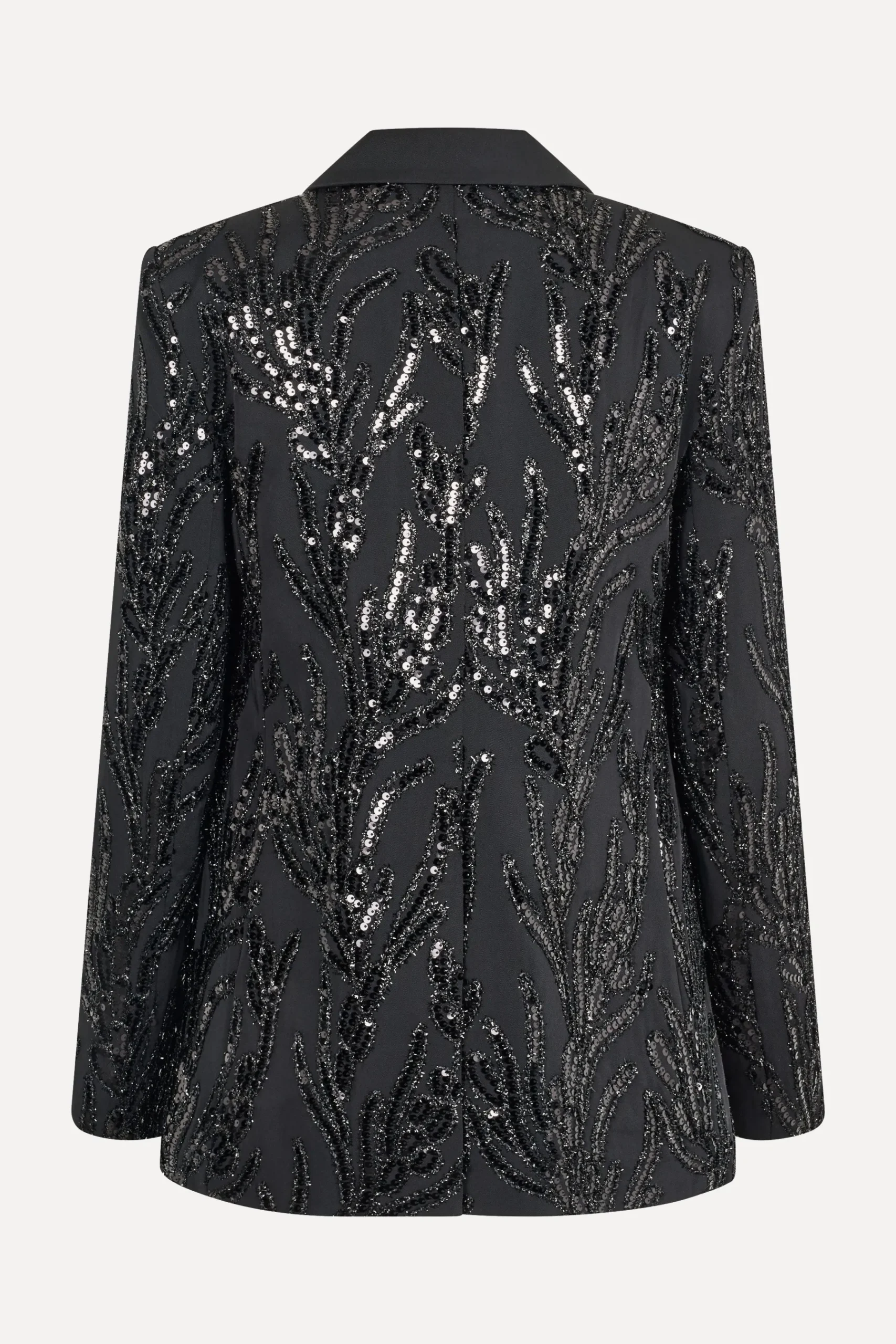 STINE GOYA Long Sleeve Fitted Blazer - Abstract Embellishment AbstractEmbellishment Sale