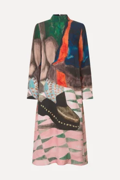 STINE GOYA Long Sleeve Midi Dress - A Step Forward AStepForward New
