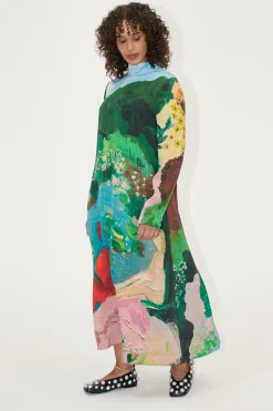 STINE GOYA Long Sleeve Midi Dress - Summer House SummerHouse Flash Sale