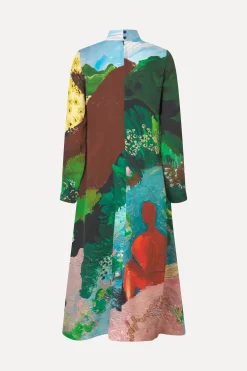 STINE GOYA Long Sleeve Midi Dress - Summer House SummerHouse Flash Sale