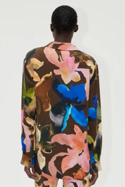 STINE GOYA Long Sleeve Shirt - Aquarelle Garden AquarelleGarden Sale