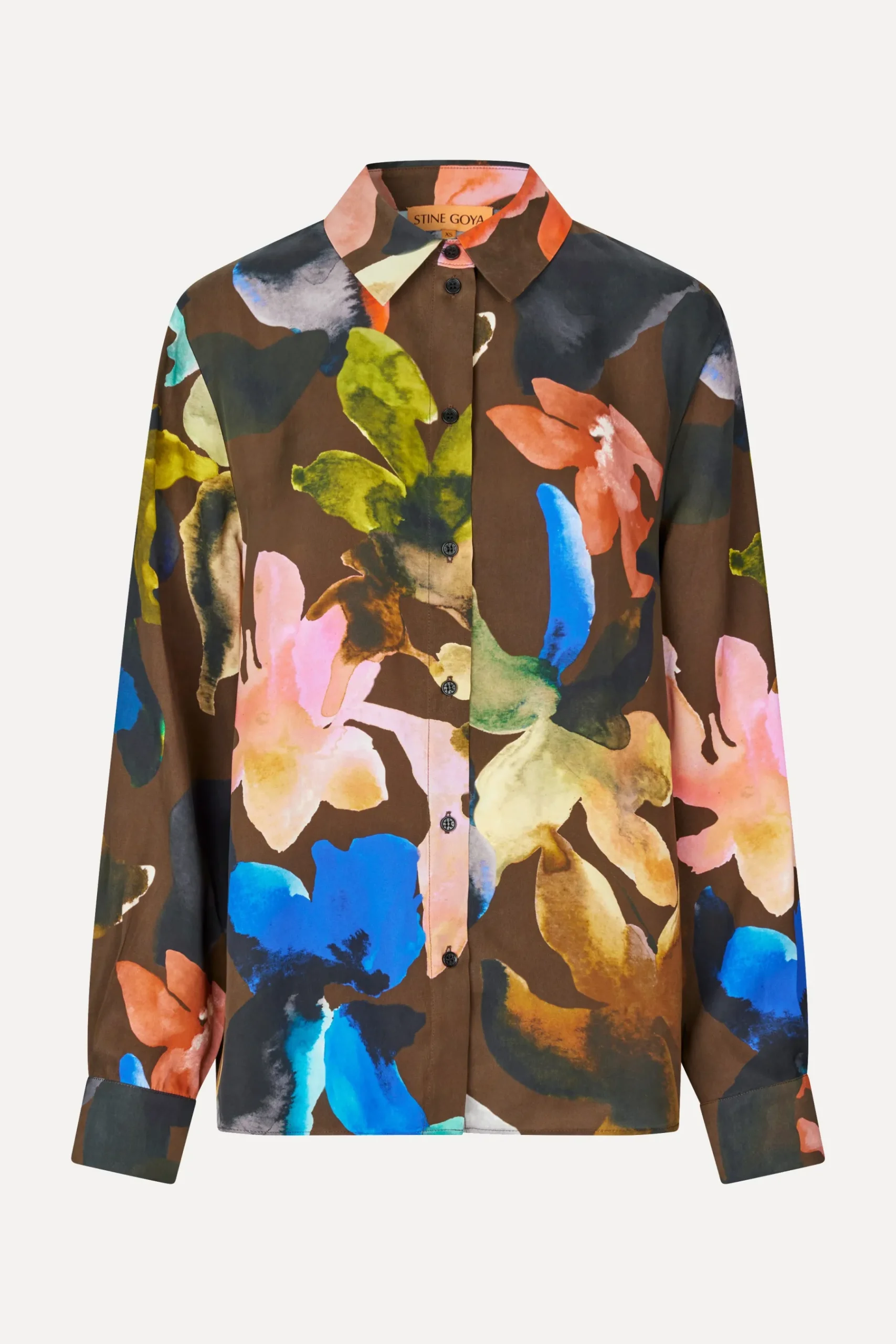 STINE GOYA Long Sleeve Shirt - Aquarelle Garden AquarelleGarden Sale