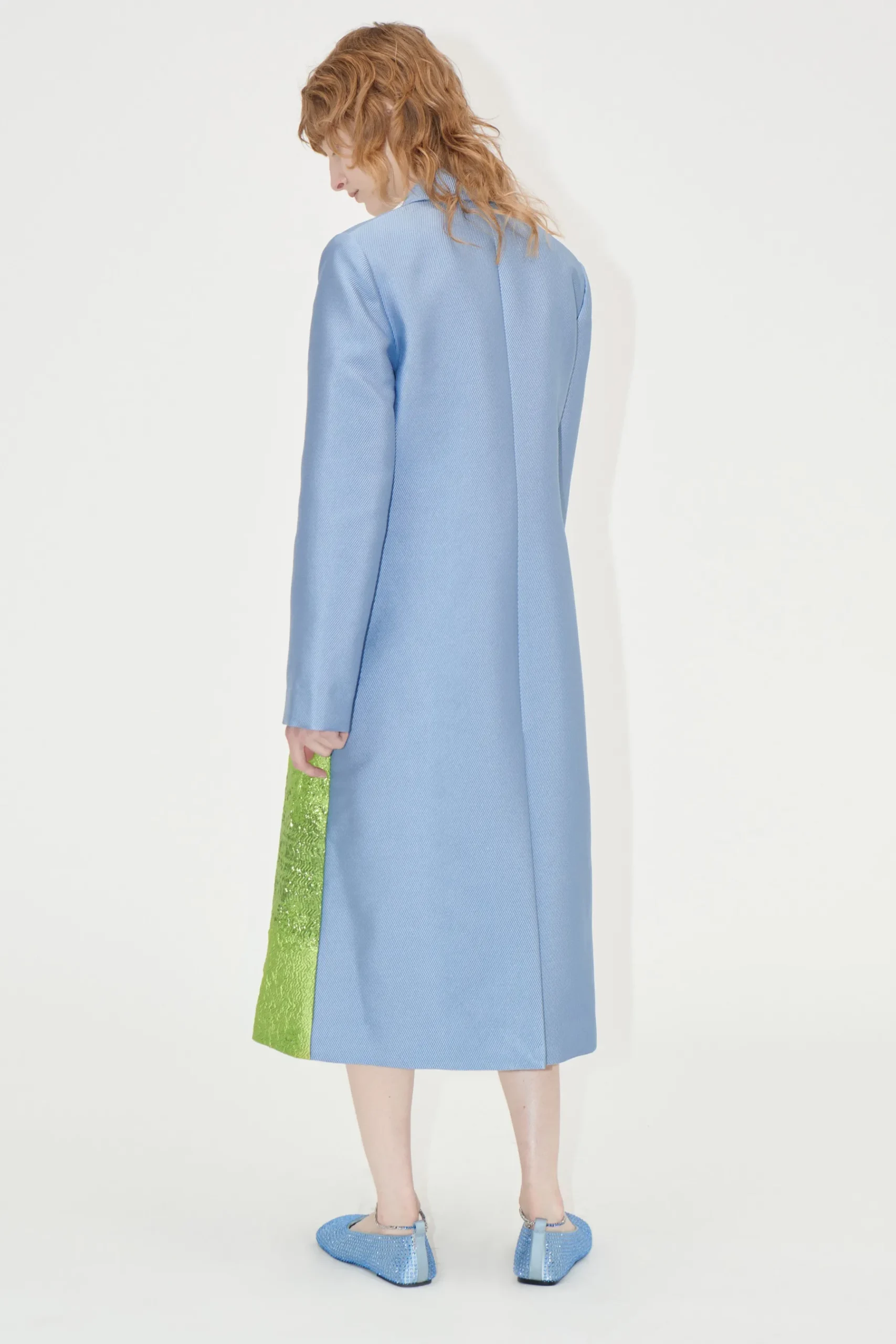 STINE GOYA Long Sleeve Straight Coat - Tree Shop