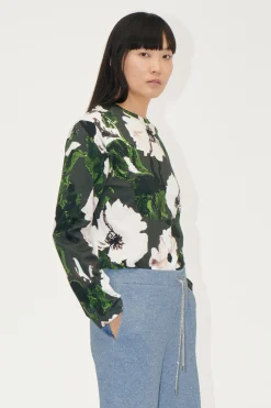 STINE GOYA Long Sleeve Top - Umber Windflower UmberWindflower New