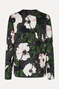 STINE GOYA Long Sleeve Top - Umber Windflower UmberWindflower New