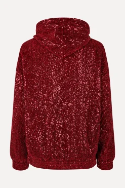 STINE GOYA Oversize Hoodie - Bordeaux Outlet