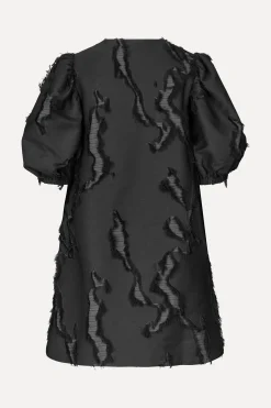 STINE GOYA Puffy Sleeves Mini Dress - Jet Black JetBlack Best