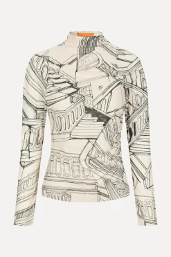 STINE GOYA Rouched Fitted Top - Fineline Staircase FinelineStaircase Shop