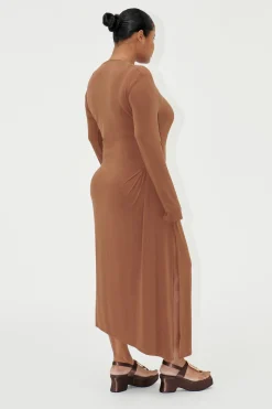 STINE GOYA SGAlya Dress - Brown Cheap