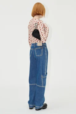 STINE GOYA SGDion Denim Pants - Trompe L'oeil TrompeL'oeil Outlet
