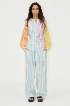 STINE GOYA SGEmi Pants - Summer Stripes SummerStripes Discount