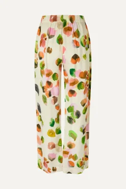 STINE GOYA SGFatou Pants - Watercolor Buds WatercolorBuds Online