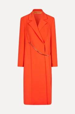 STINE GOYA SGJona Coat - Tangerine Tango TangerineTango Hot