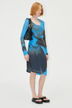 STINE GOYA SGLeonora Dress - Brown Brush Stroke Poppy BrownBrushStrokePoppy Cheap