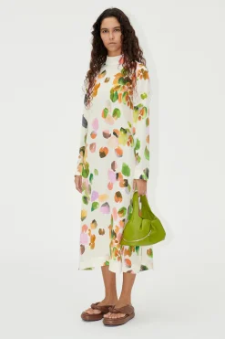 STINE GOYA SGMillie Dress - Watercolor Buds WatercolorBuds Cheap