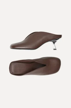 STINE GOYA SGMonaco Heels - Chocolate Cheap