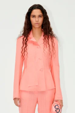 STINE GOYA SGNanci Jacket - Coral Cheap