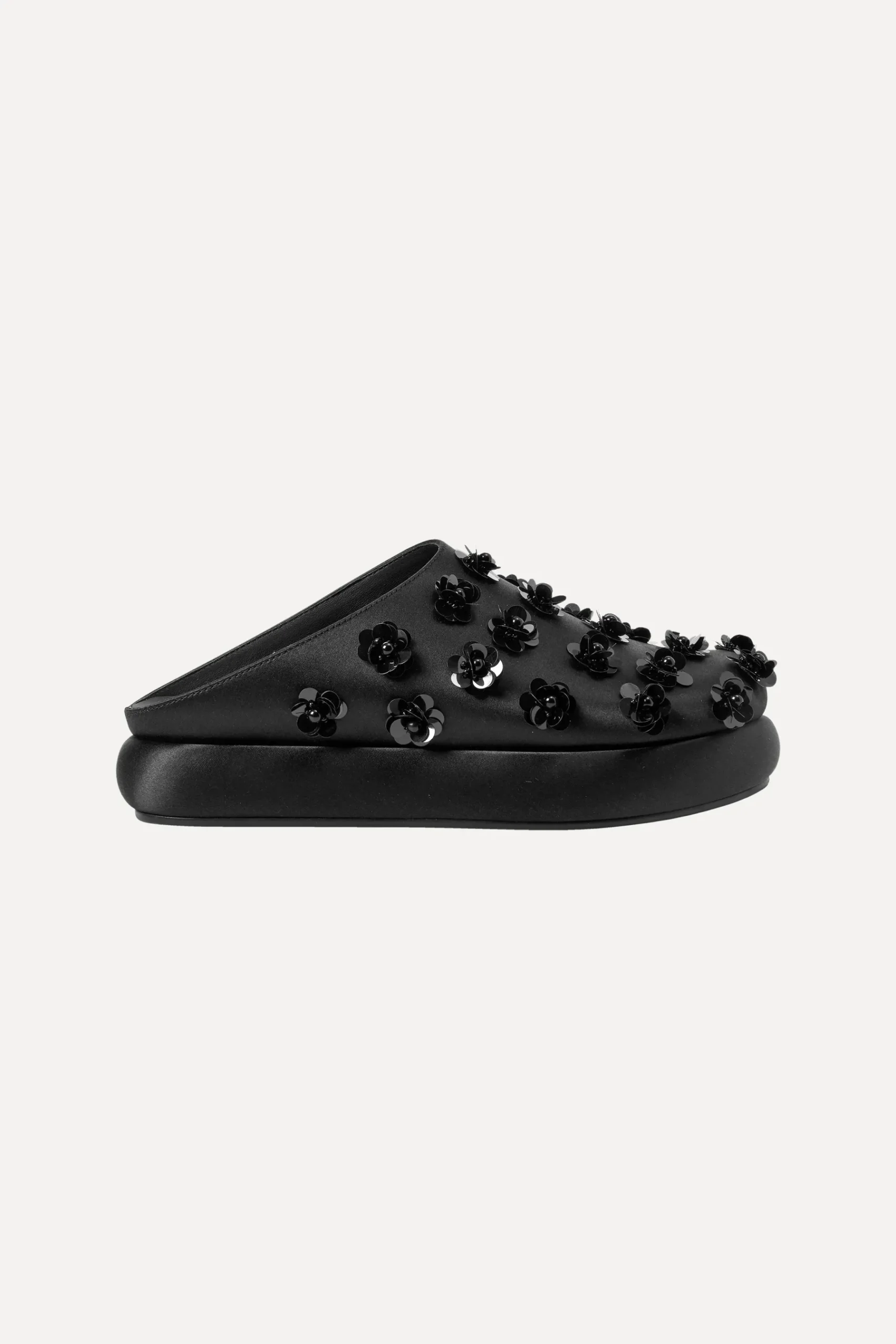 STINE GOYA SGSeoul Mules - Black 3D Flowers Black3DFlowers Clearance