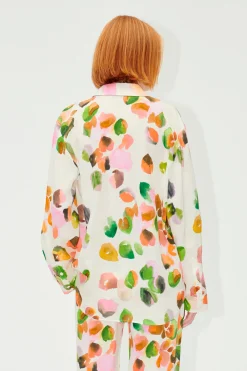 STINE GOYA SGSophia Shirt - Watercolor Buds WatercolorBuds Shop