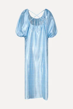 STINE GOYA SGTeresa Dress - Blue Check BlueCheck New