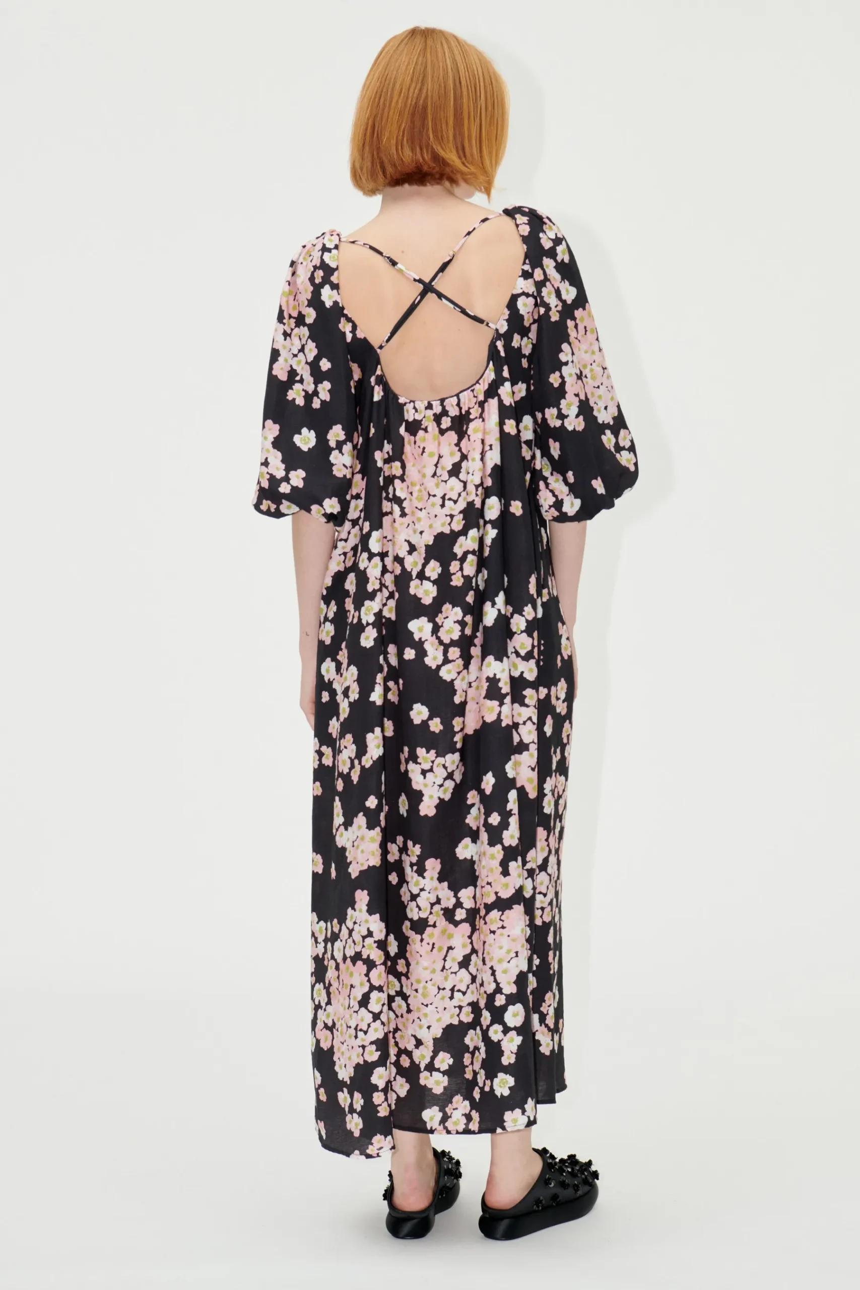 STINE GOYA SGTeresa Dress - Pink Ditzy Flowers PinkDitzyFlowers Store