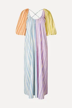 STINE GOYA SGTerry Dress - Summer Stripes SummerStripes Cheap