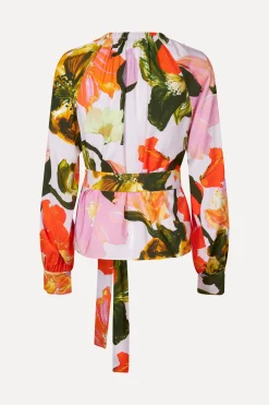 STINE GOYA SGVianna Blouse - Summer Day Poppies SummerDayPoppies Best