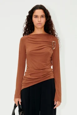 STINE GOYA SGYarah Blouse - Brown New