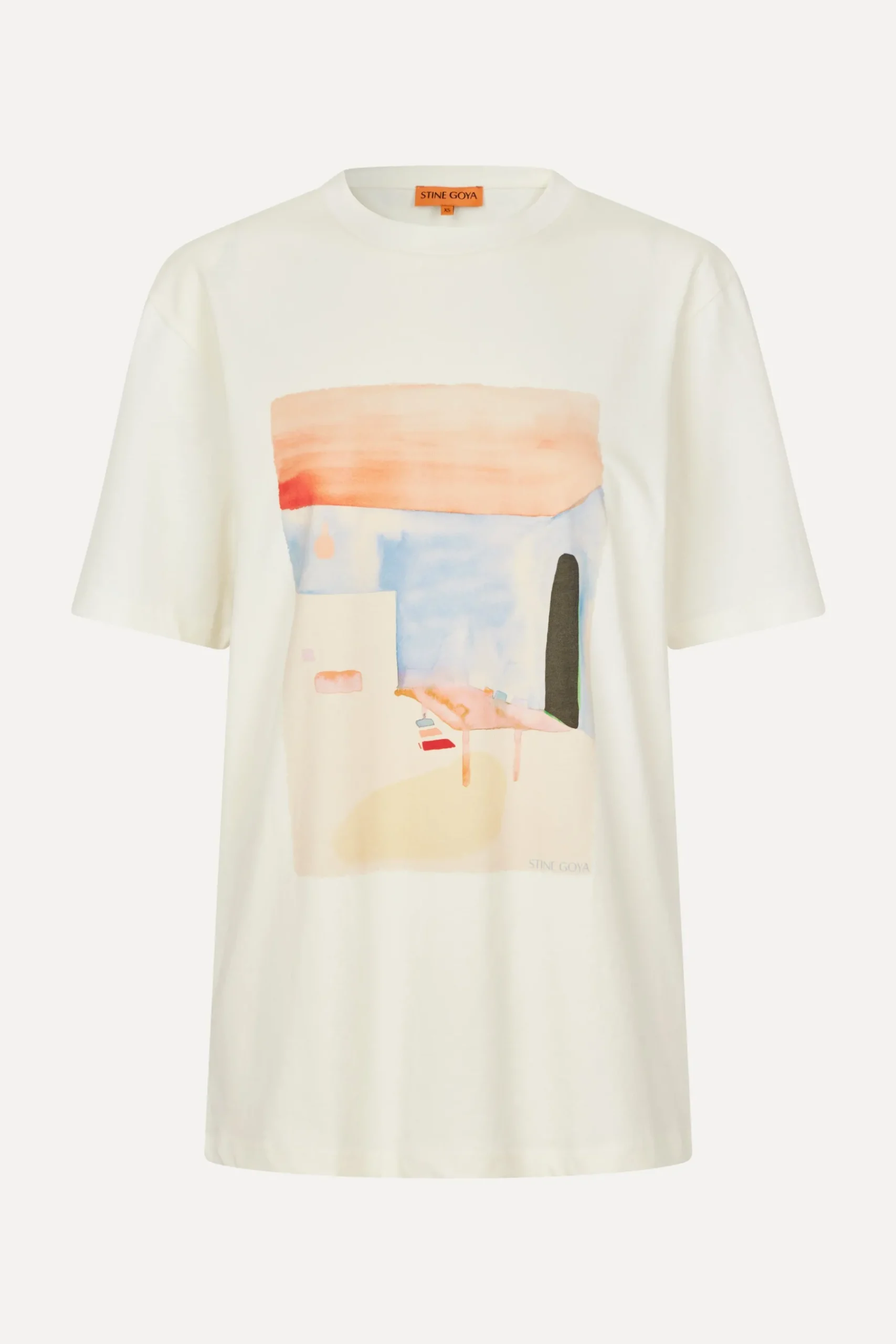 STINE GOYA Short Sleeve T-shirt - Aquarelle Showroom shirt-AquarelleShowroom Store