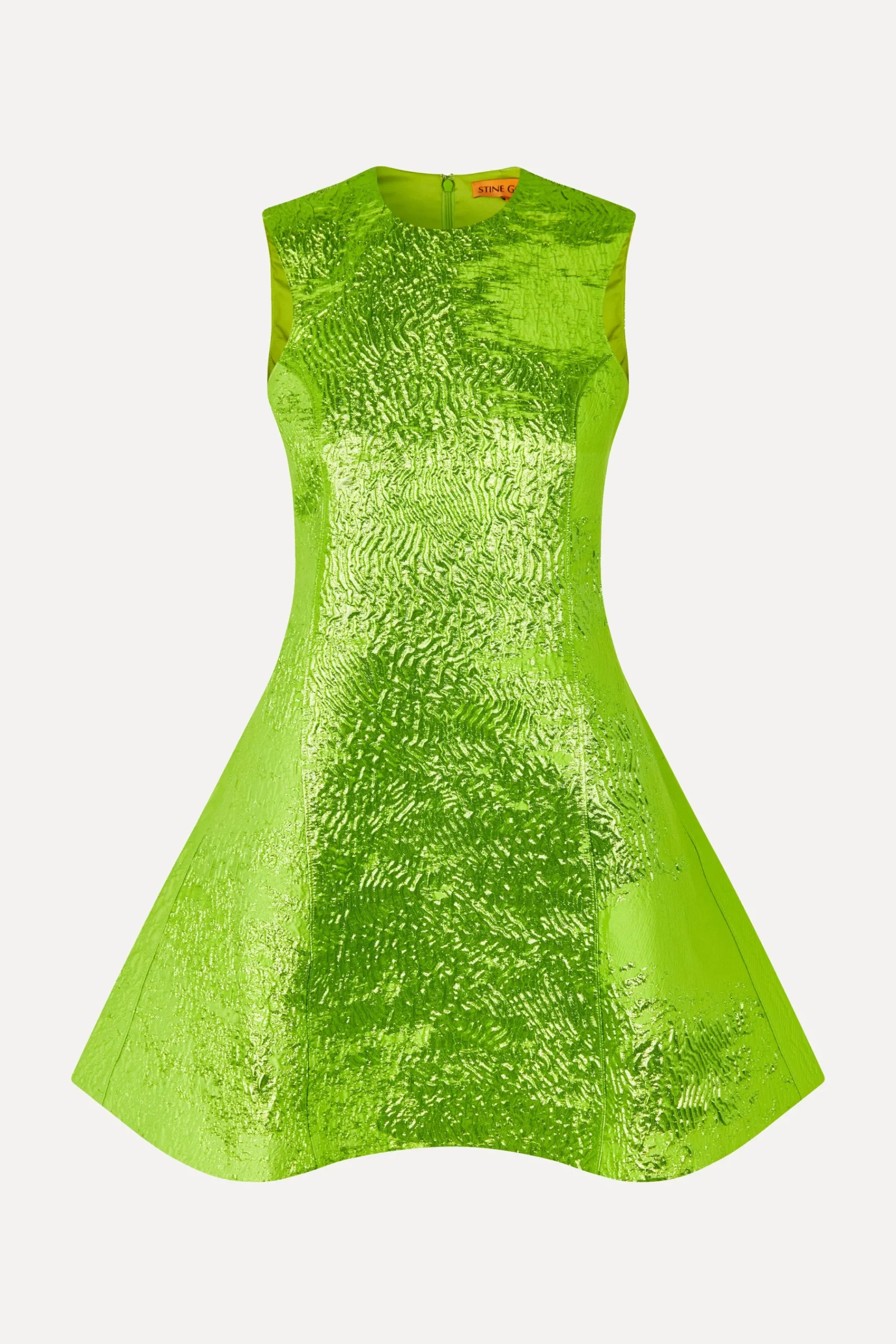 STINE GOYA Sleeveless Mini Dress - Green impressionist hue Greenimpressionisthue Outlet