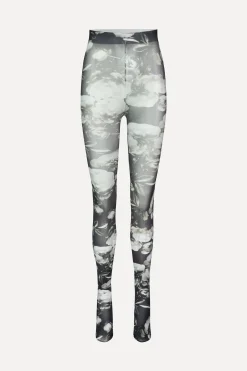 STINE GOYA Vero Stockings - Metalized Peonies MetalizedPeonies Fashion