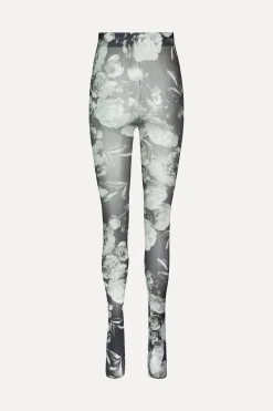 STINE GOYA Vero Stockings - Metalized Peonies MetalizedPeonies Fashion