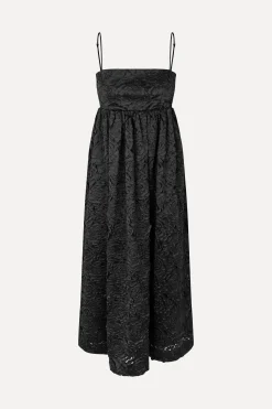 STINE GOYA Voluminous Midi Dress - Black Best