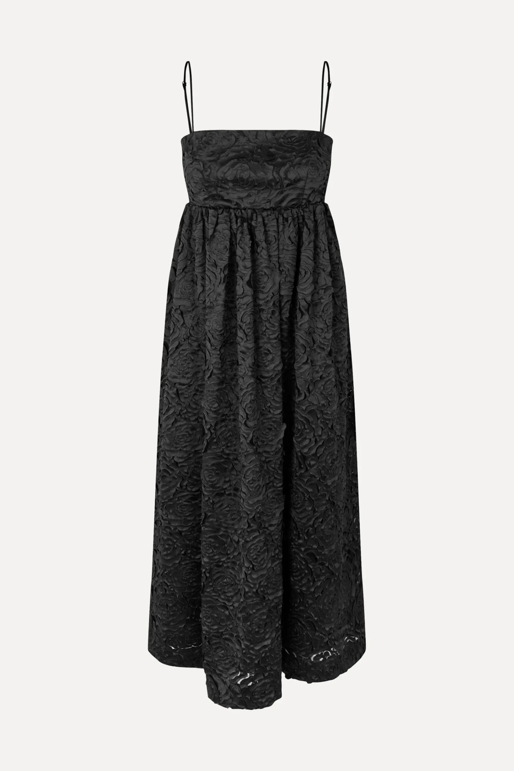 STINE GOYA Voluminous Midi Dress - Black Best